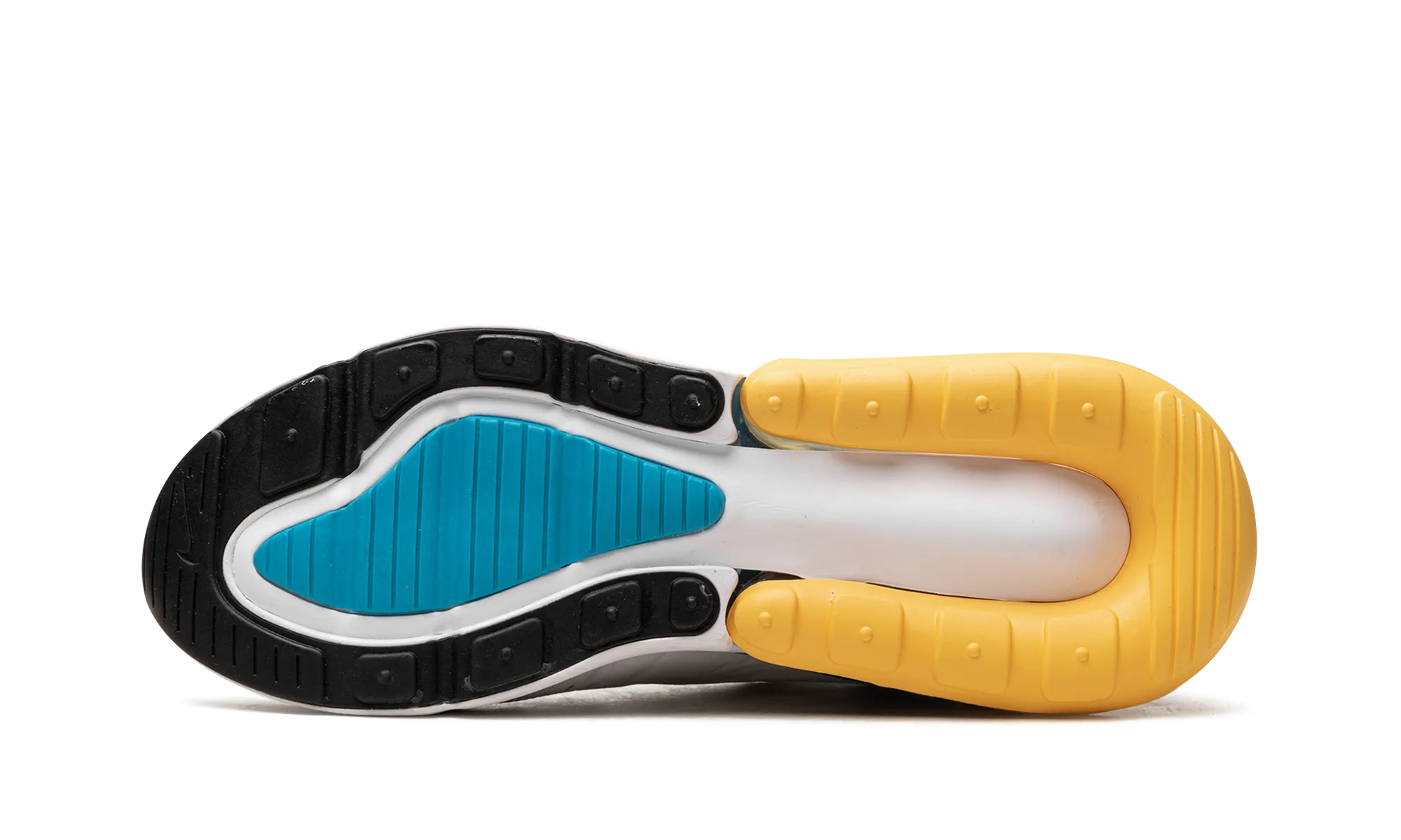 Air Max 270 "White Industrial Blue Citron Pulse" Soft To The Touch