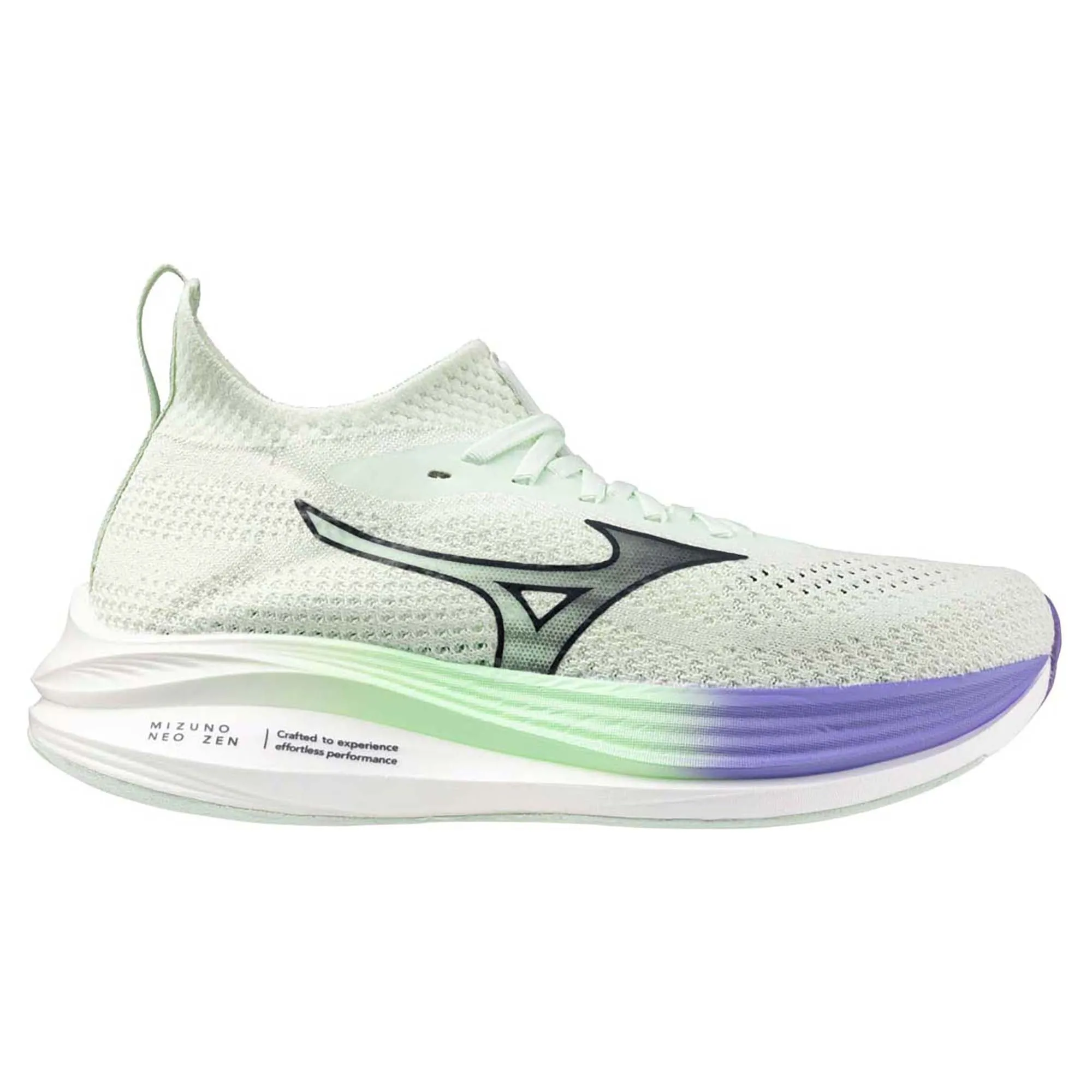 Neo Zen Women's Running Shoes (Width B) running in a gorge area shoes color - grey