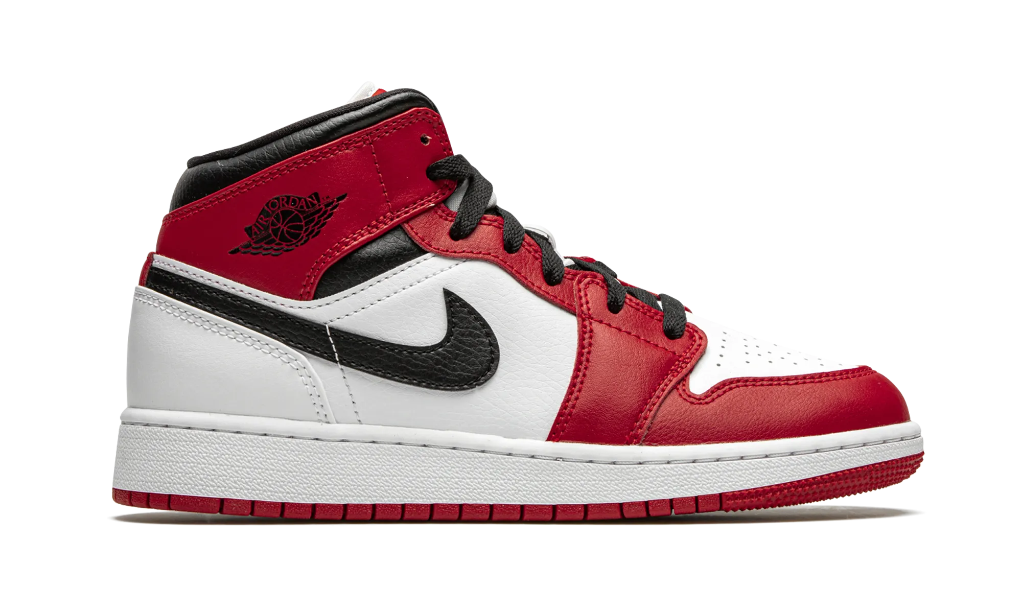 Variable Density Padding Zip Up Style Air Jordan 1 Mid GS "Chicago 2020"