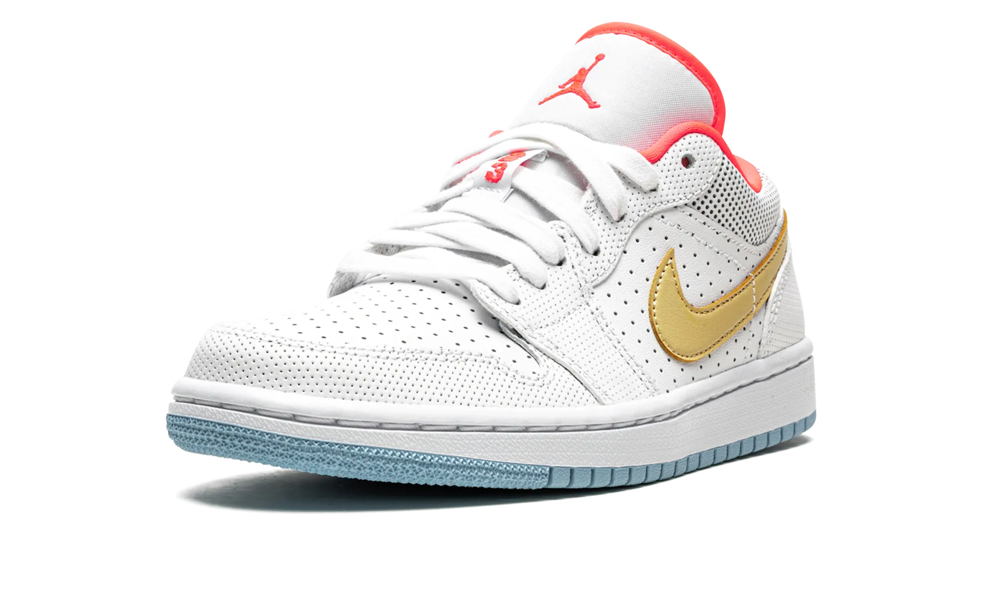 Heel Comfort Heel To Toe Drop AIR JORDAN 1 LO SE WMNS "White / Sesame / Flash Crimson"