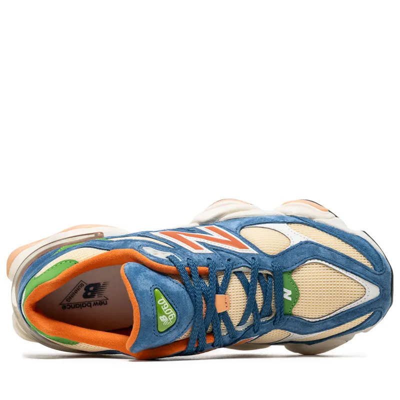 New Balance 9060 - Dark Shoreline Blue/Ash Wood Sporty Vibe Cushioned Upper