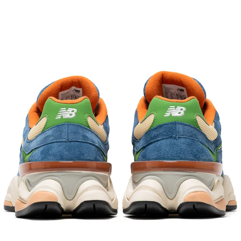 Run Fast Weekend Vibes New Balance 9060 - Dark Shoreline Blue/Ash Wood