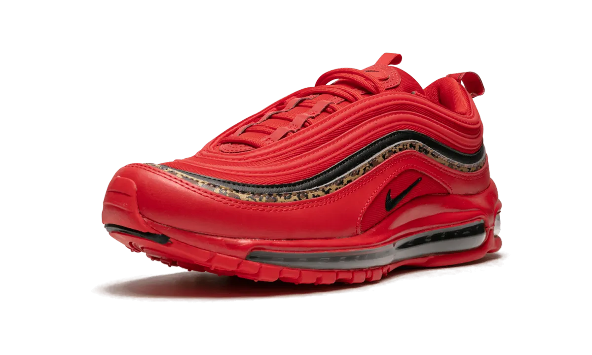 AIR MAX 97 WMNS "Leopard Pack - Red" signature shoes
