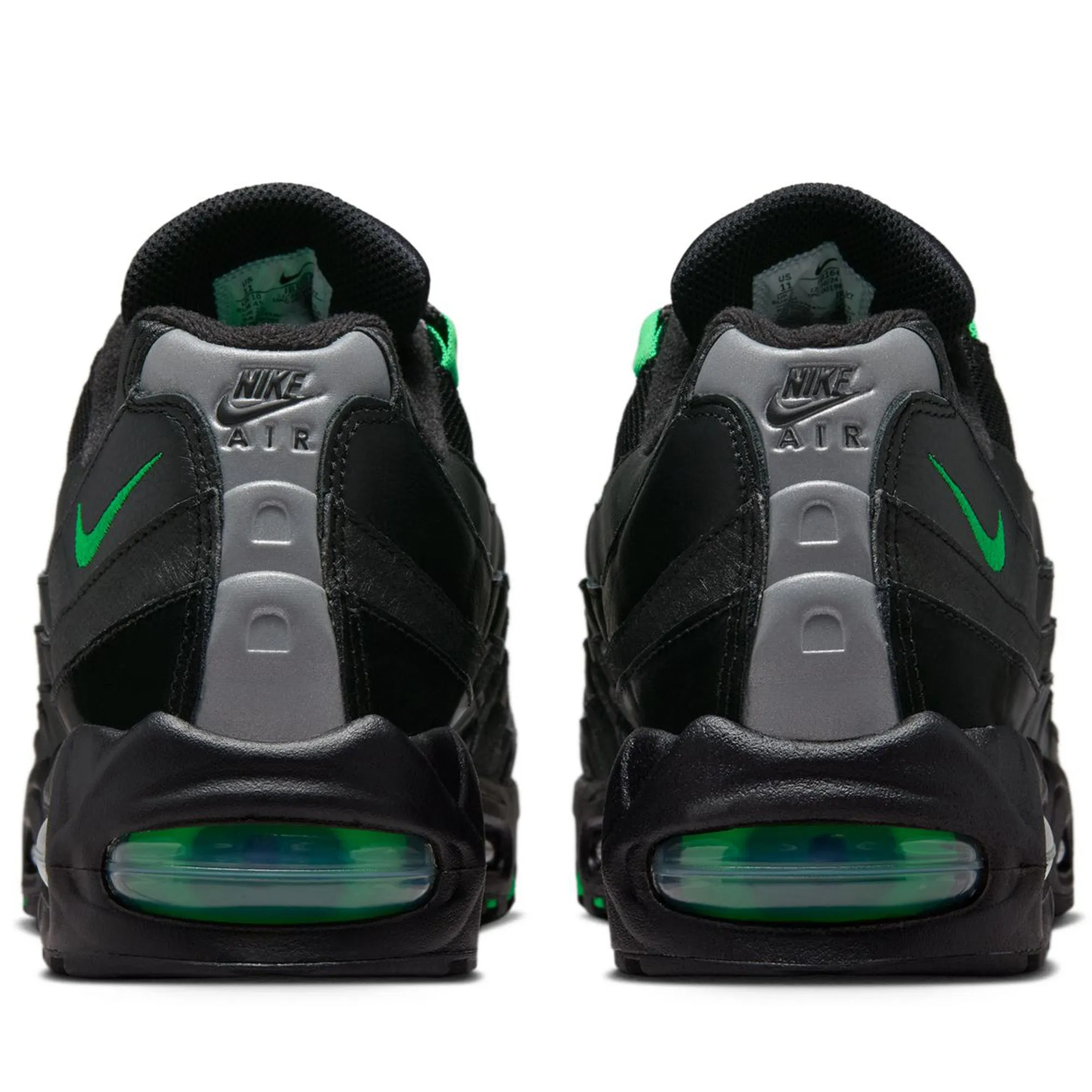 Adjustable Fit Nike Air Max 95 OG - Black/Green Shock