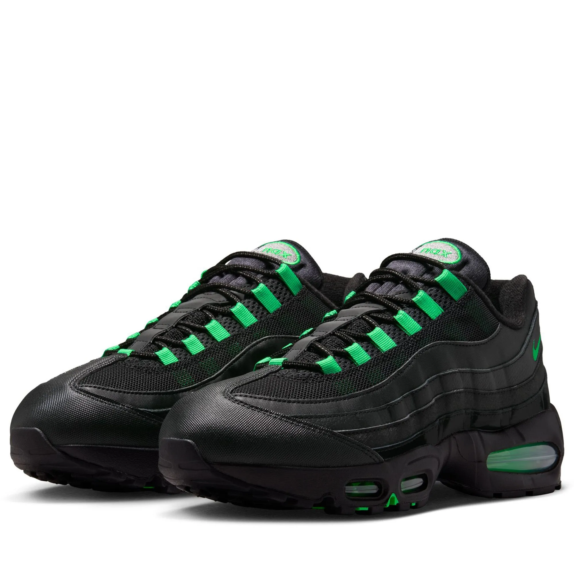 Nike Air Max 95 OG - Black/Green Shock Classic Appeal Street Power