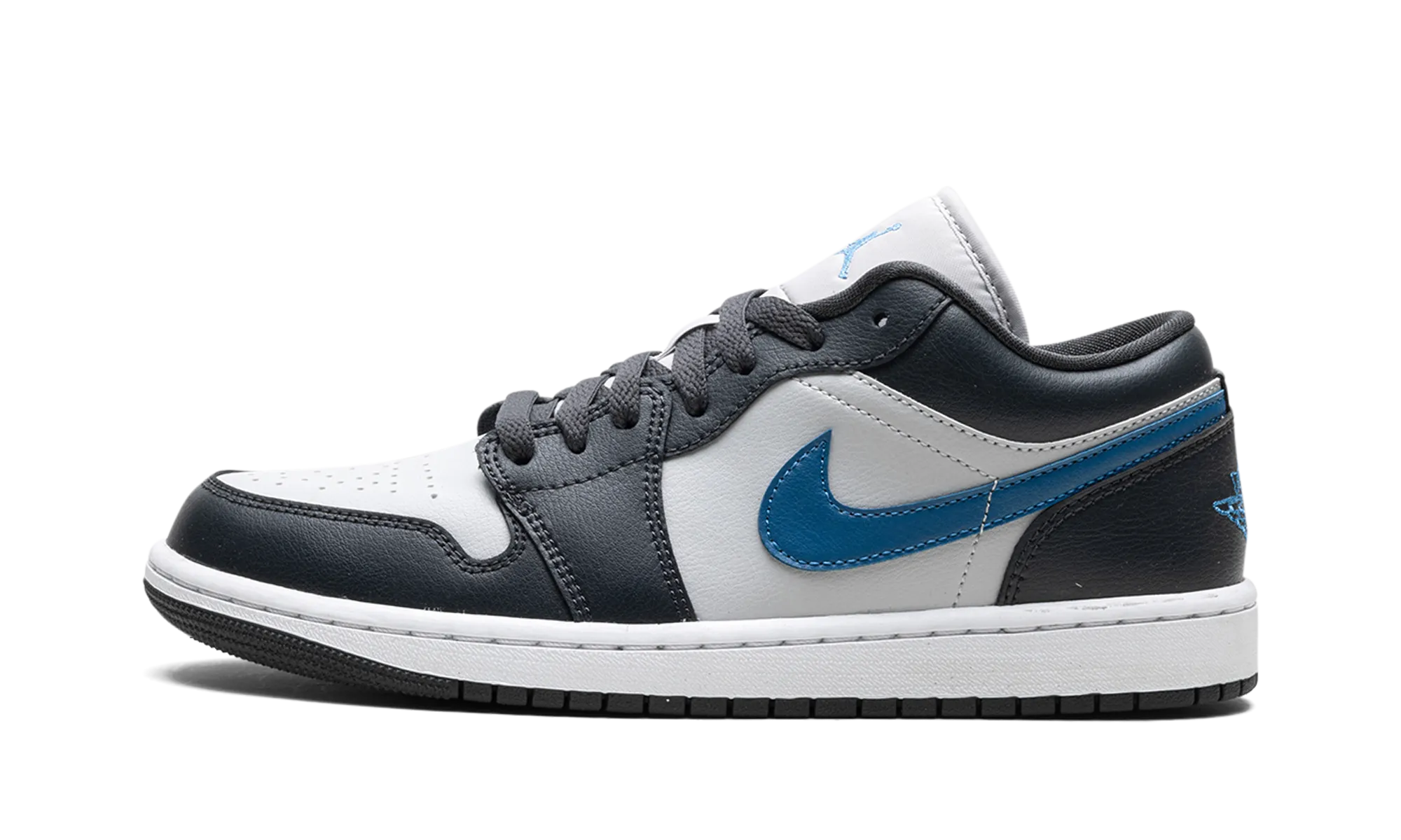 Fast Motion Air Jordan 1 WMNS "Anthracite / Industrial Blue"