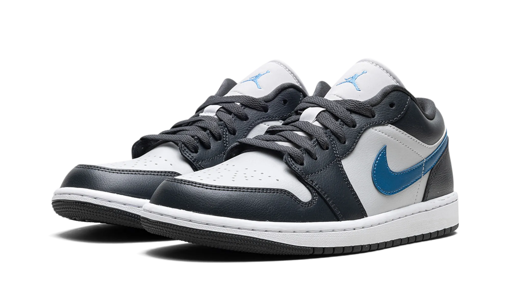 Auxetic Material Construction Comfort Technology Air Jordan 1 WMNS "Anthracite / Industrial Blue"