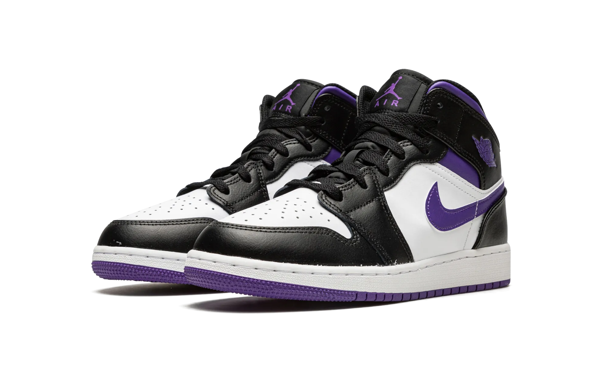 Zigzag Impact Zone mesh ventilation Air Jordan 1 Mid GS