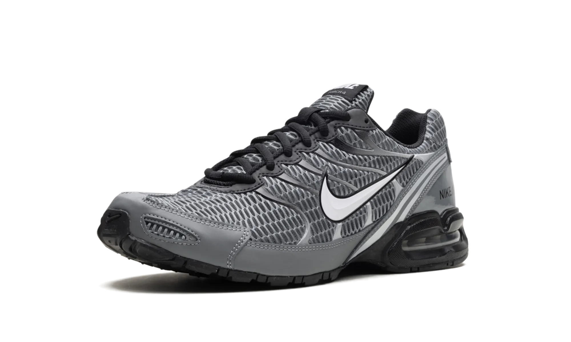 Air Max Torch 4 "Cool Grey" concrete running footwear Elastic Straps