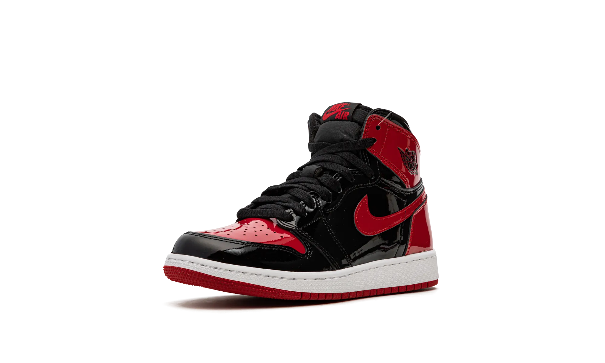 Air Cushioned Heel Air Jordan 1 Retro High OG GS "Patent Bred"