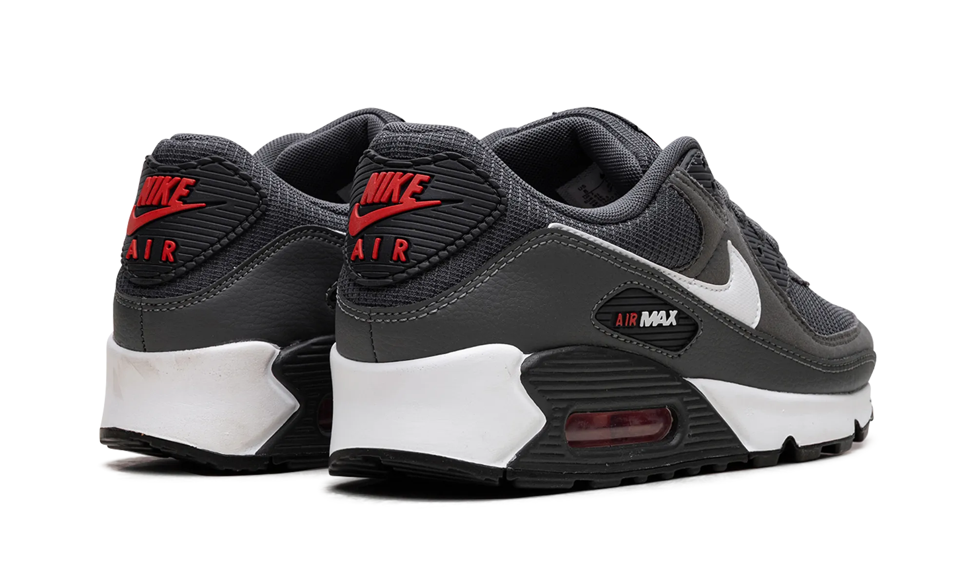 rural - running Air Max 90 "Iron Grey University Red"