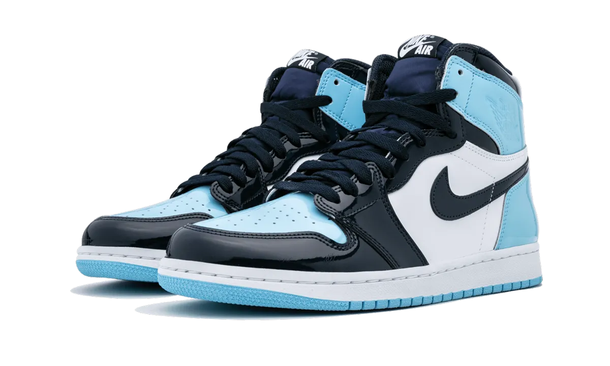 Lightweight Build AIR JORDAN 1 HIGH OG WMNS "UNC Patent Leather"