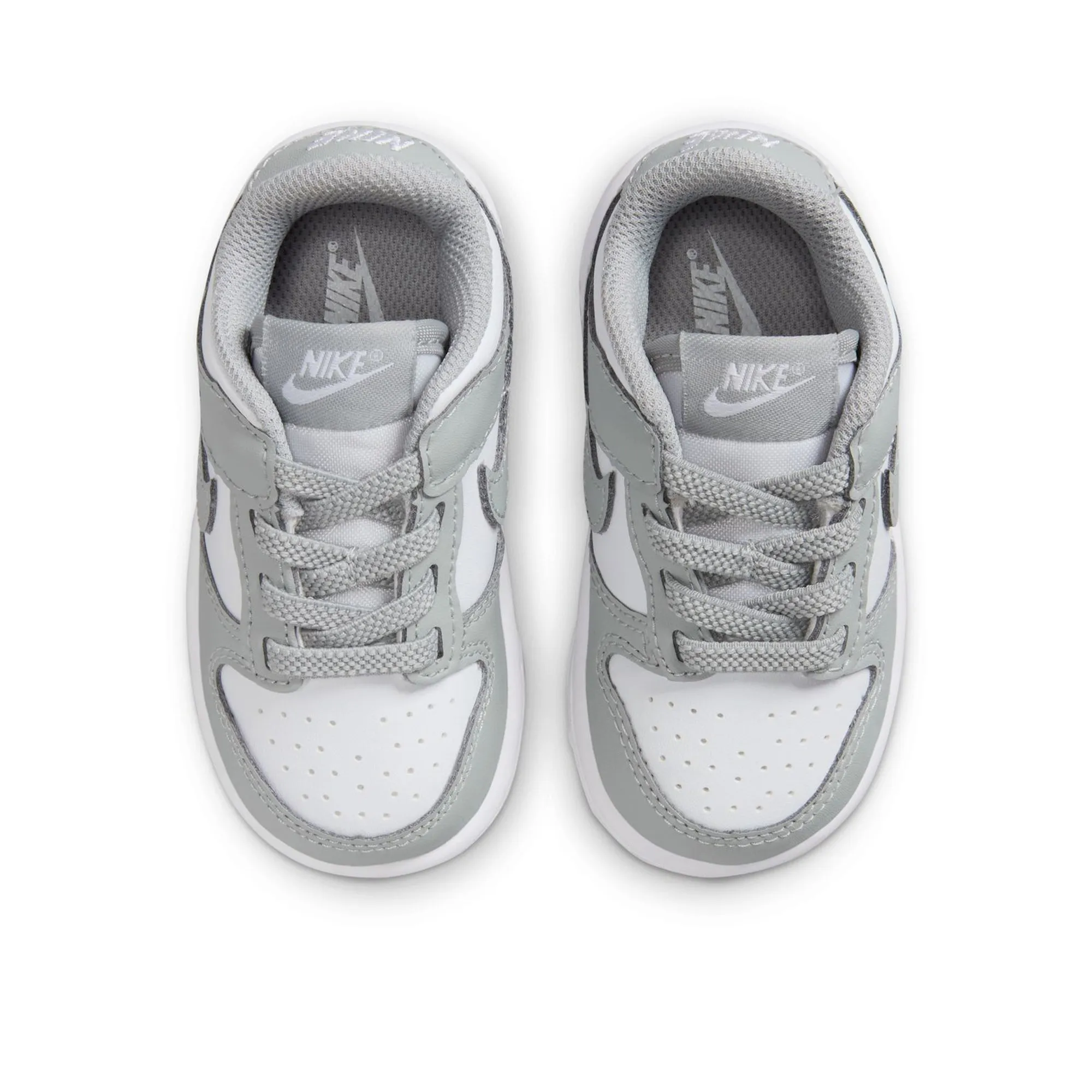 Orthopedic Footbed Breathable touch Nike Dunk Low (TD) - White/Light Smoke Grey