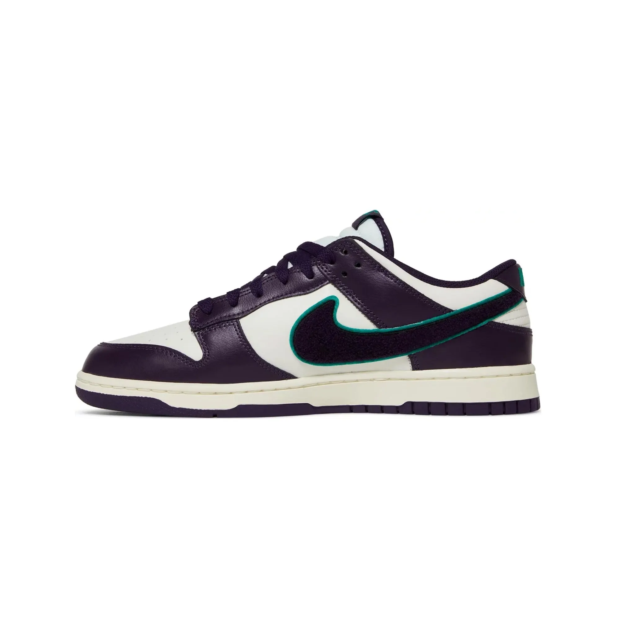 Anti corrosion Breathable Inner Lining Nike Dunk Low Chenille Swoosh 'Sail Grand Purple' (2022)