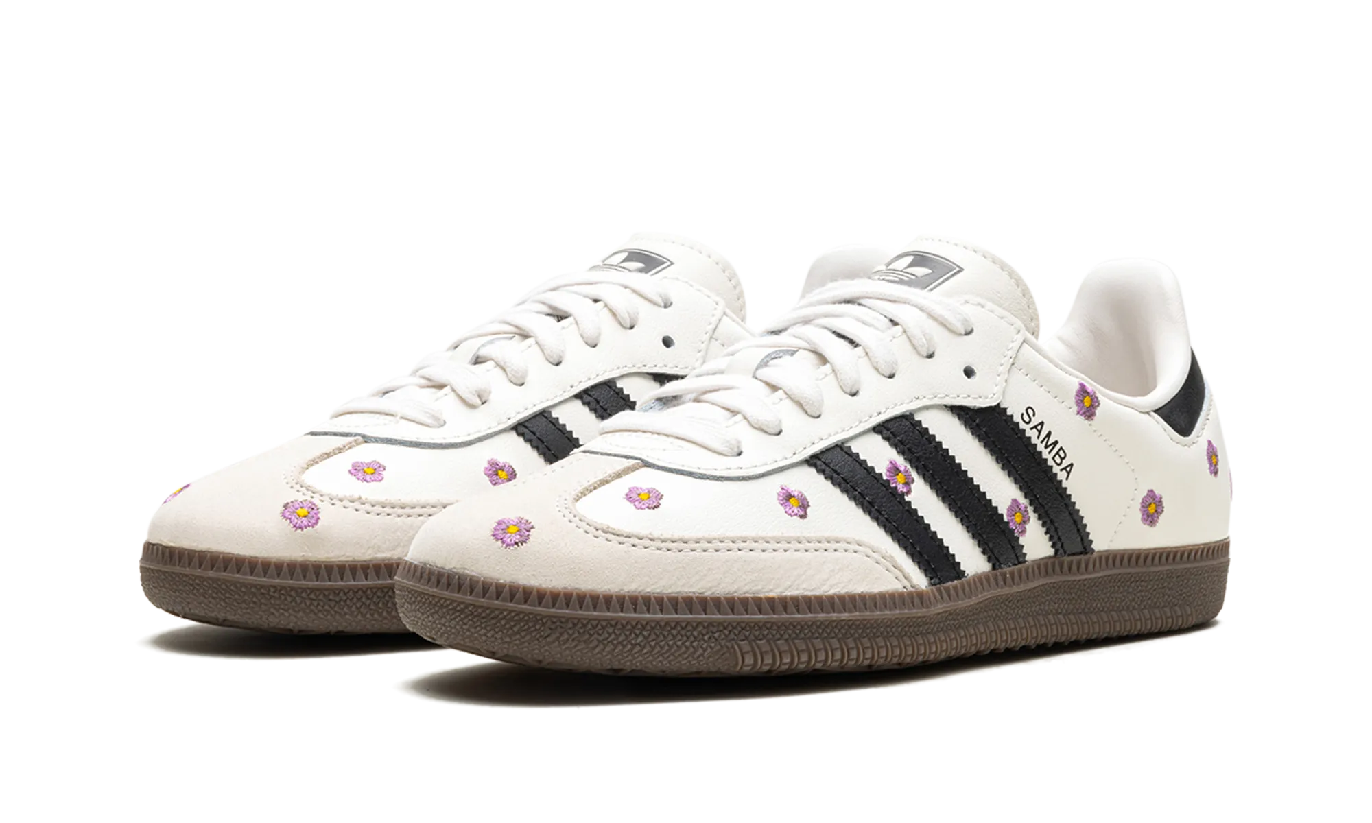 Samba OG WMNS "Purple Floral" Travel Routine Feet Relief