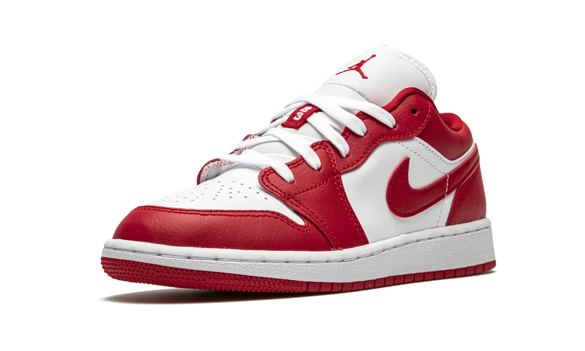 Air Jordan 1 Low GS "Gym Red/White" Hiking Exclusive traction