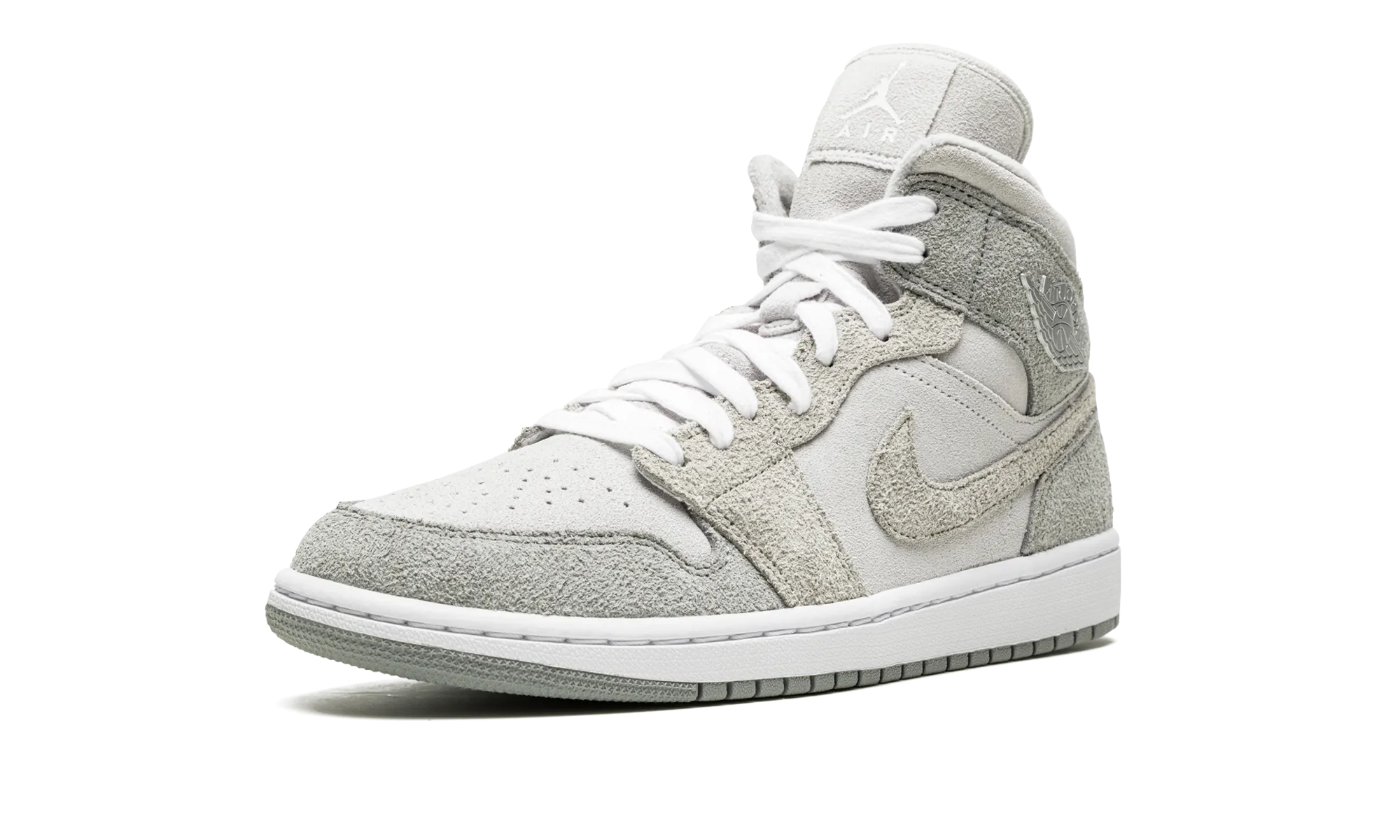AIR JORDAN 1 MID SE WMNS "Grey Fleece" Thermoregulating