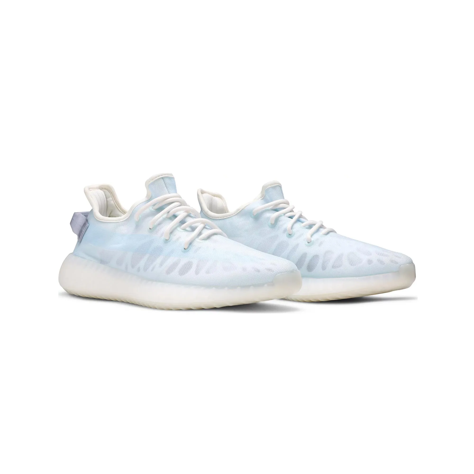Adidas Yeezy Boost 350 V2 'Mono Ice' (2021) adjustable running shoes stability feature