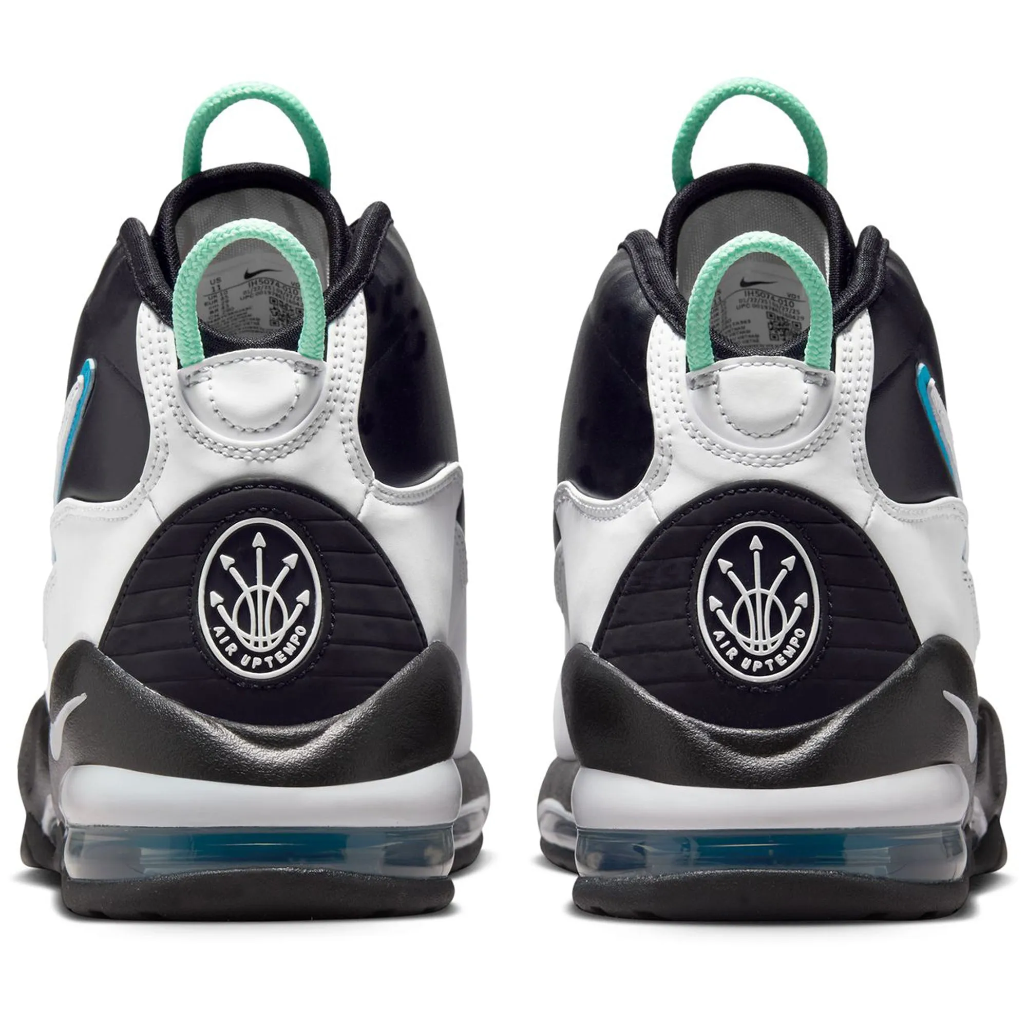 Nike Air Max Uptempo '95 - Black/Orion Blue Fit Easy Padded Ankle Support