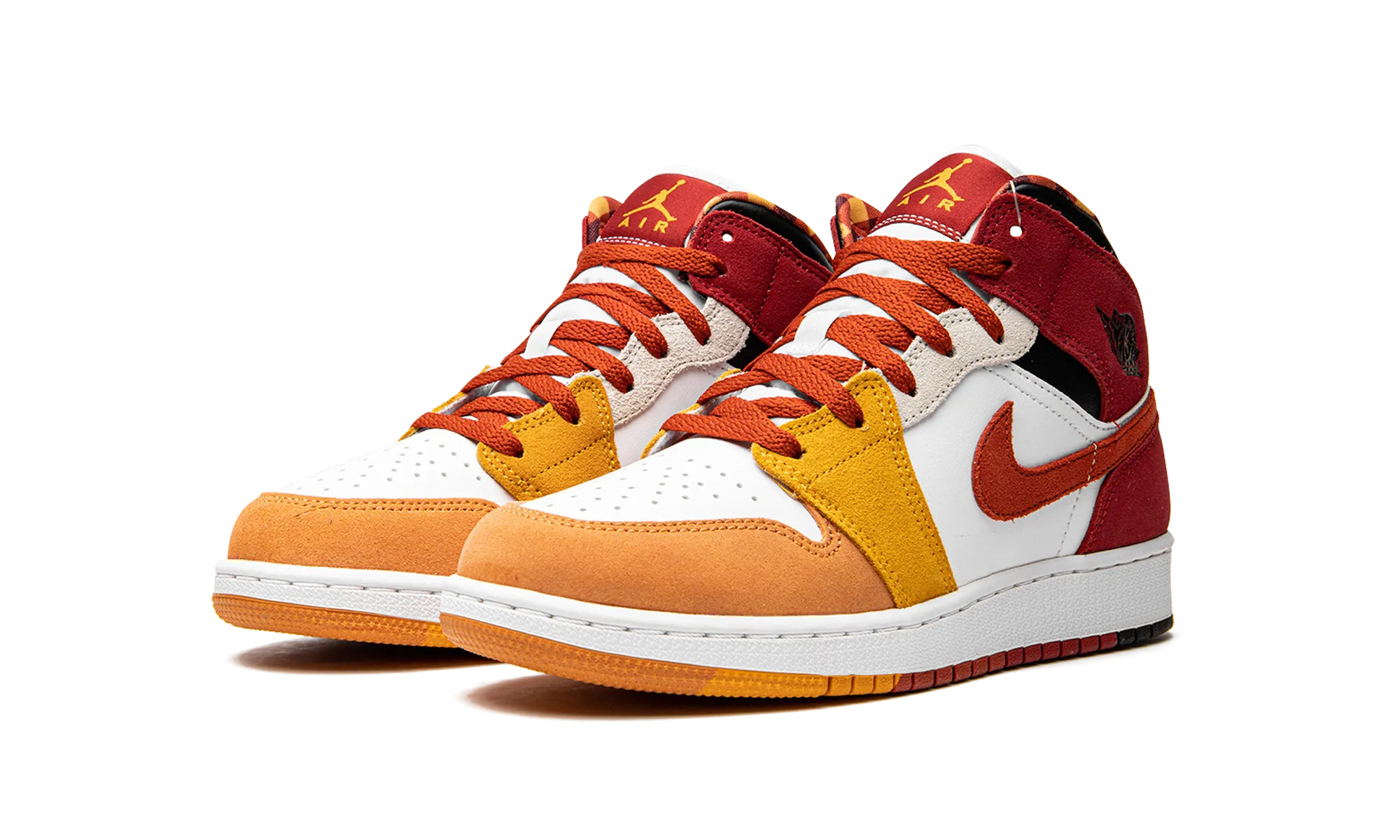 Air Jordan 1 GS "Tablecloth" Lace Secure