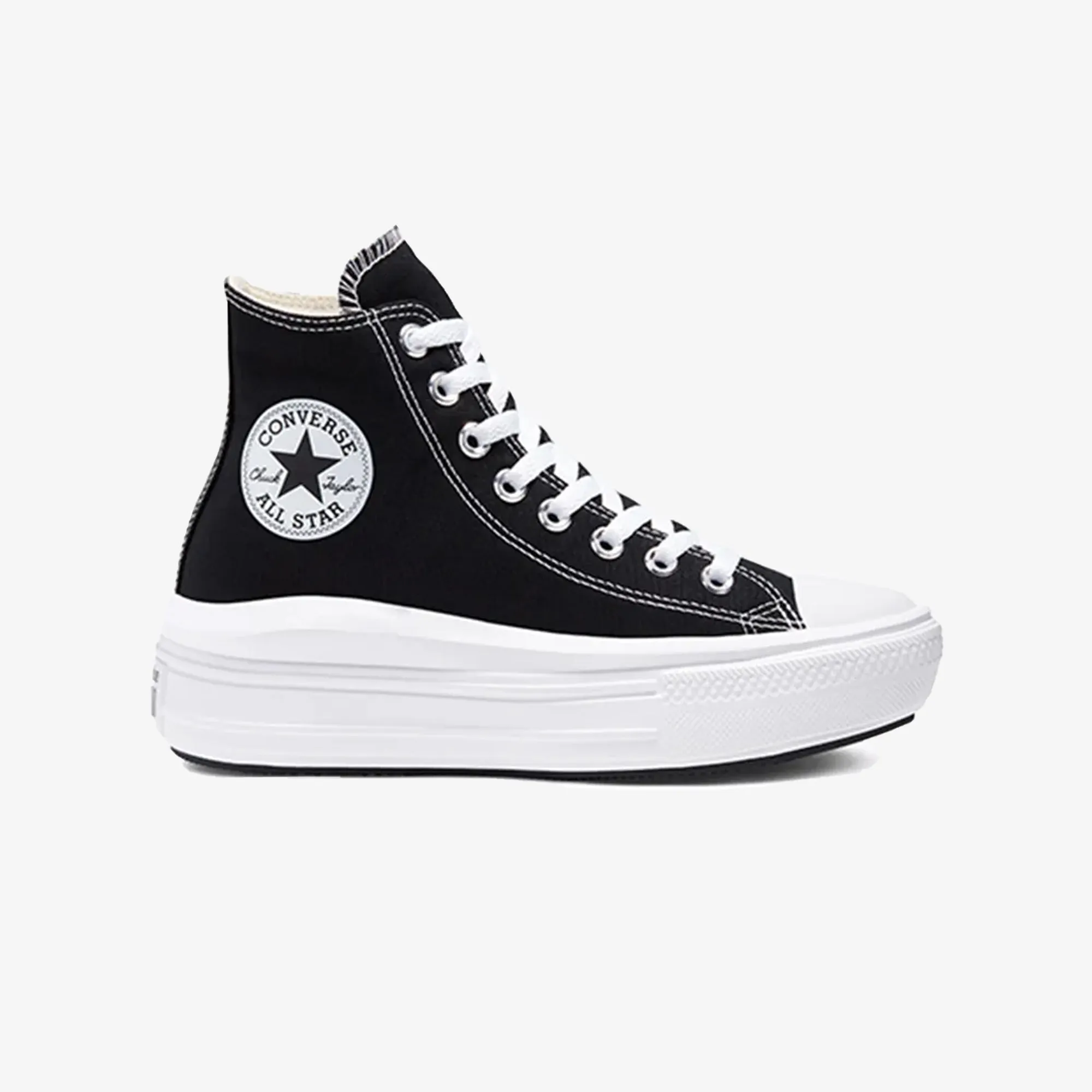 Midfoot Lock System Converse | CHUCK TAYLOR ALL STAR MOVE PLATFORM  { BLACK