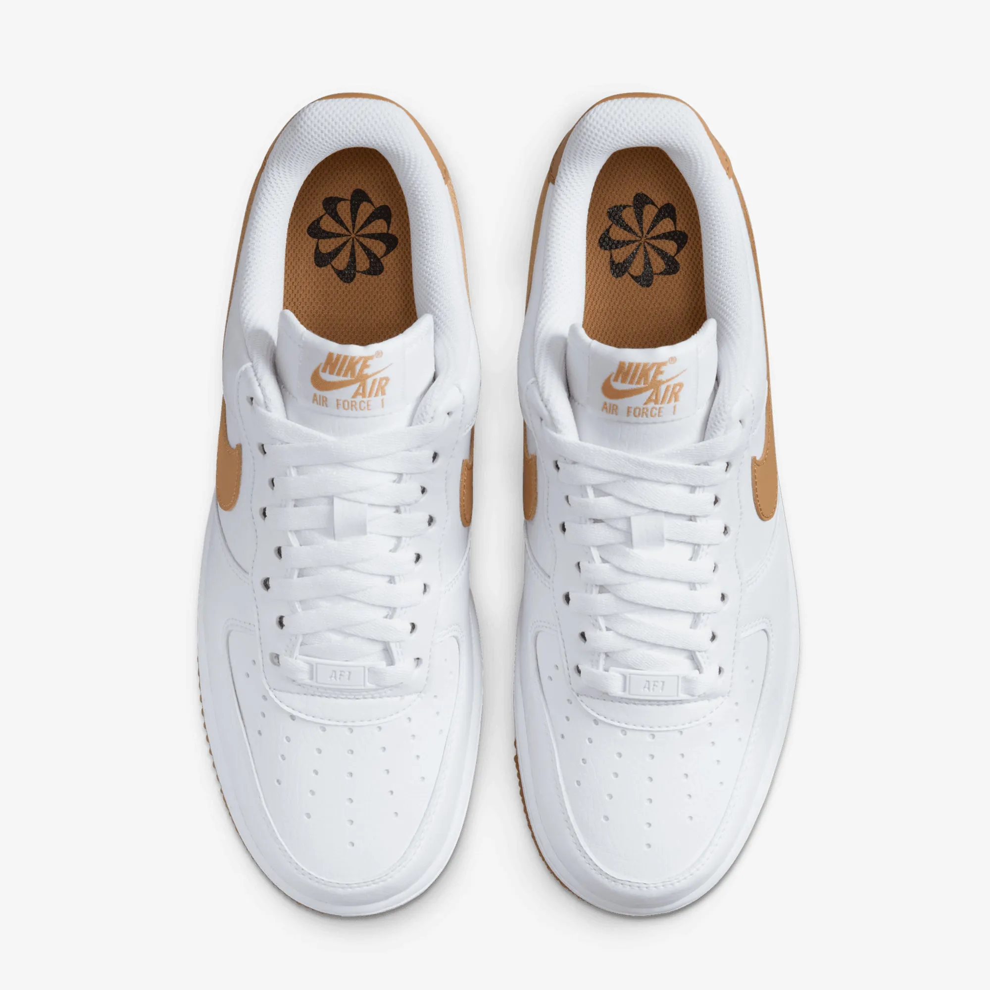 Low Top Style NIKE | AIR FORCE 1 '07 NEXT NATURE { WHITE/FLAX