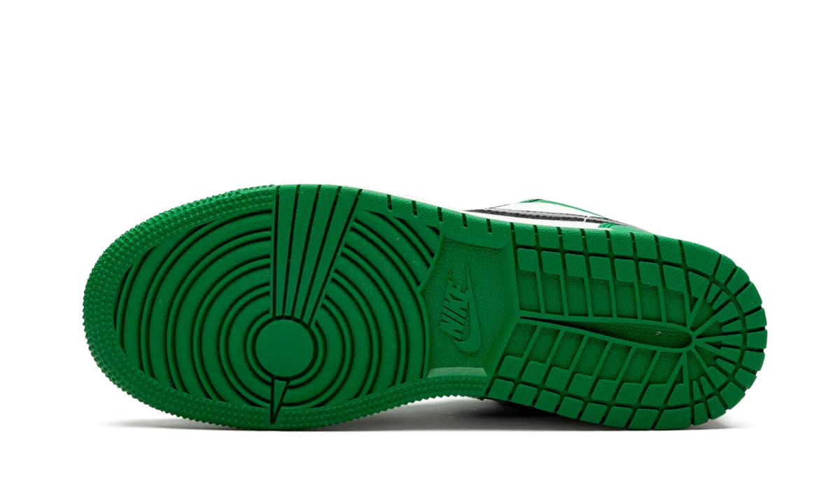 Velcro Strap Air Jordan 1 Low GS "Pine Green"