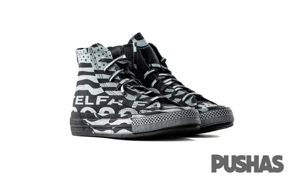 Chuck Taylor All-Star 70 Hi x Telfar 'Black White' (2020) Suede Finish