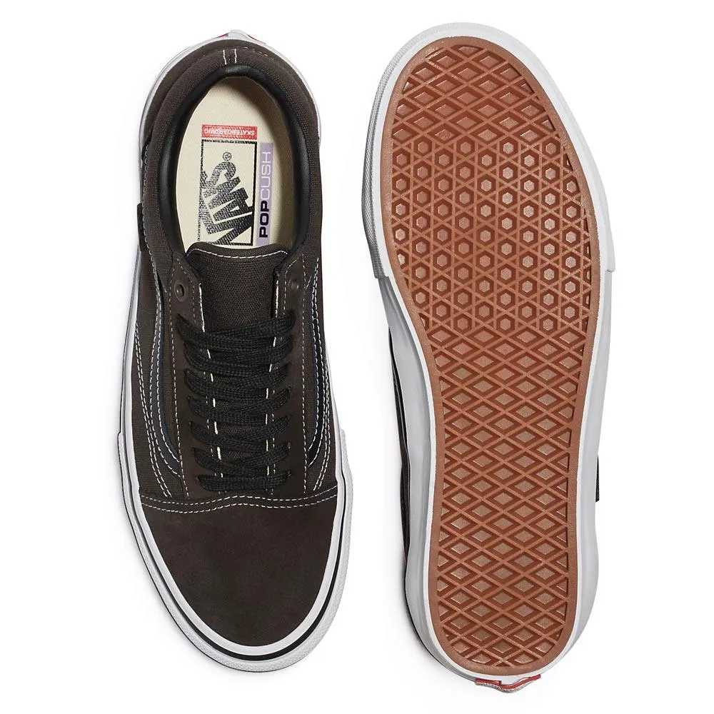 suburb Vans Skate Old Skool - Chocolate/White