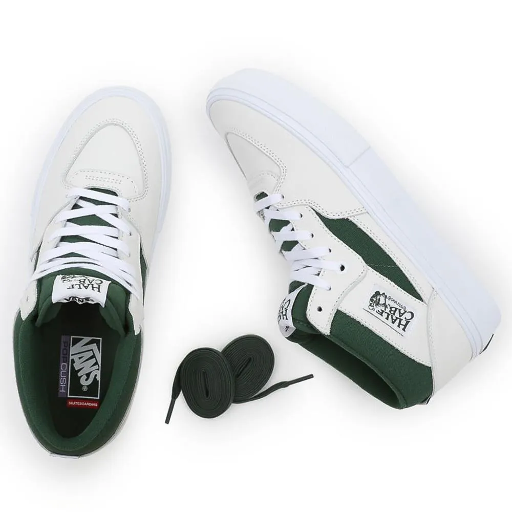 Outdoor Flow Wide toe box Vans Skate Half Cab - White/Green