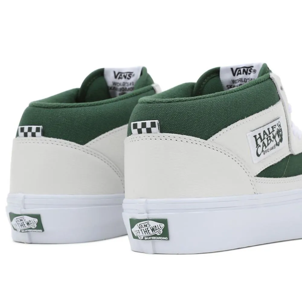 Vans Skate Half Cab - White/Green Pro Action Ready