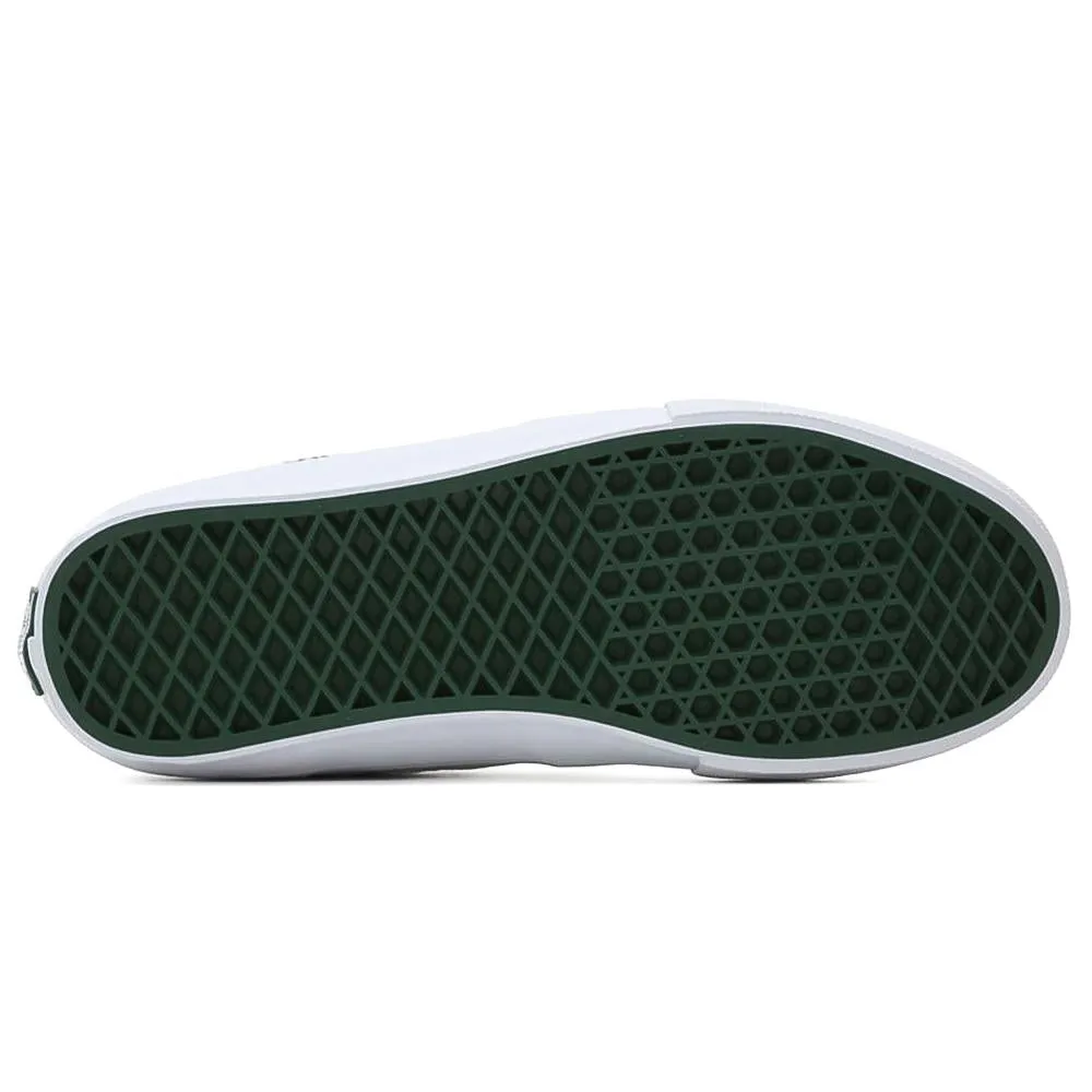 Vans Skate Half Cab - White/Green Comfort Wear