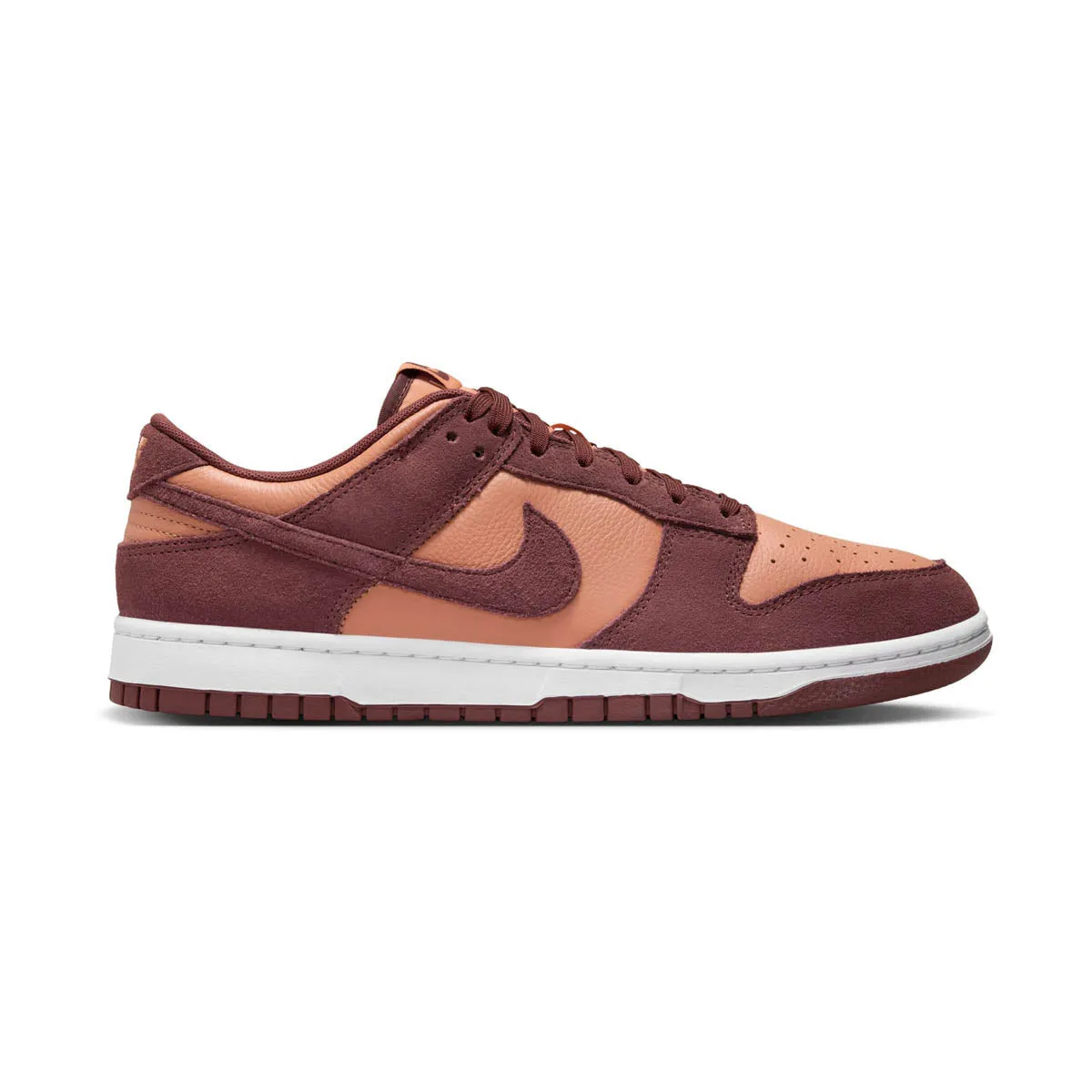 Nike Dunk Low Retro SE Leather/Suede 'Amber Brown' Men's Shoes Dynamic piece