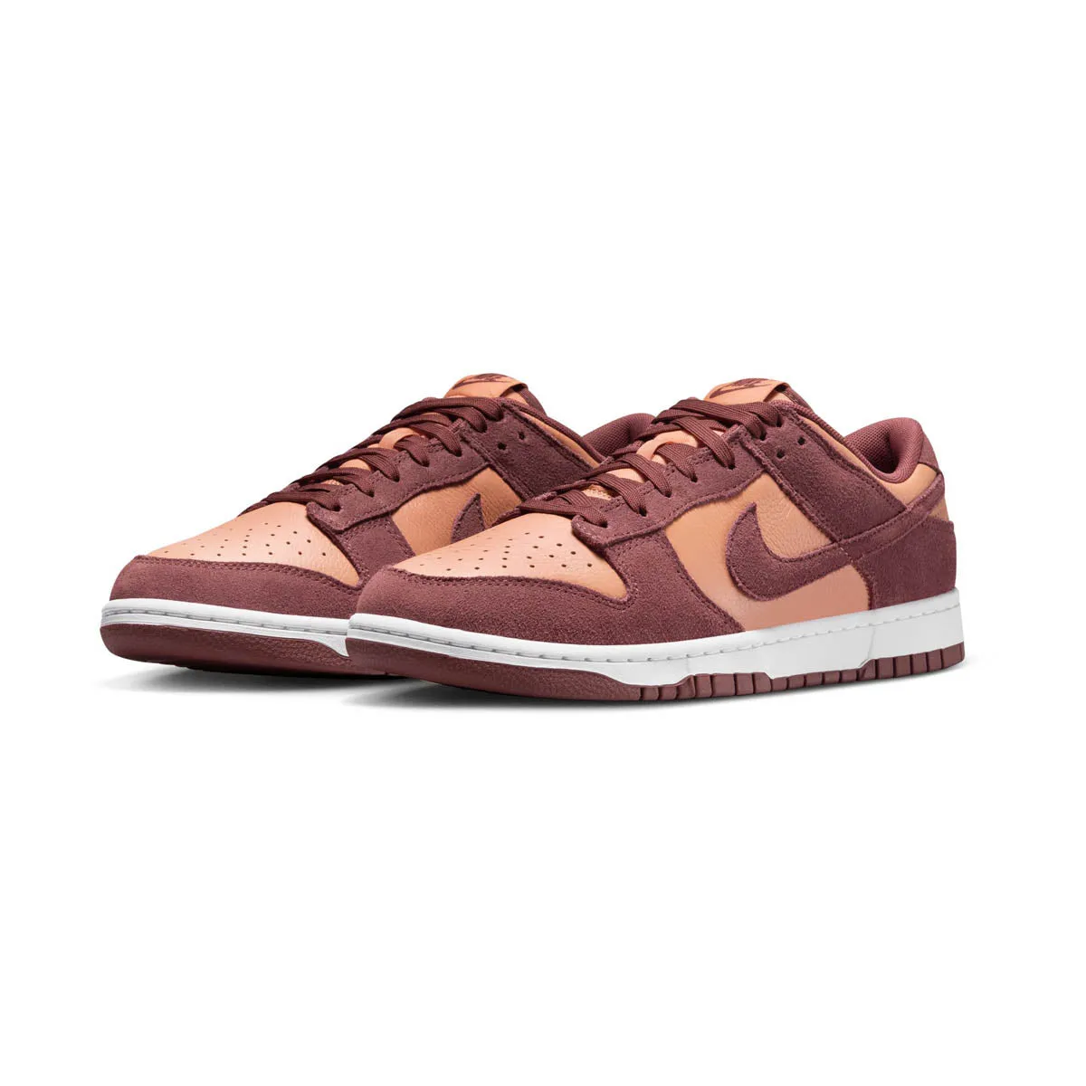 Nike Dunk Low Retro SE Leather/Suede 'Amber Brown' Men's Shoes Low Touch Basic Neutral