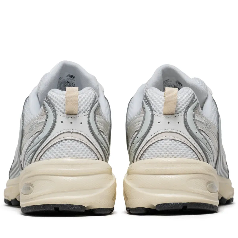 New Balance 530 - Silver Metallic/Linen Sleek lines Foam Flex