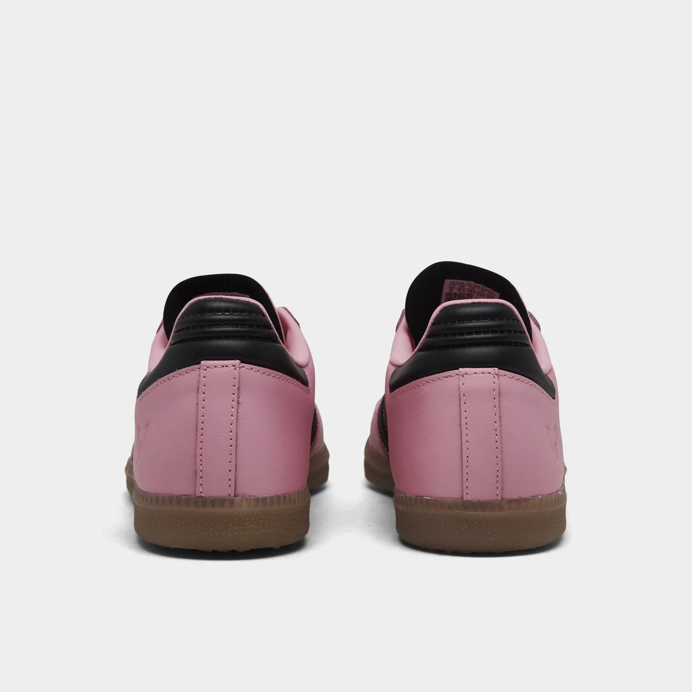 adidas Juniors' Samba Messi Light Pink / Core Black - Gum Timeless Chic