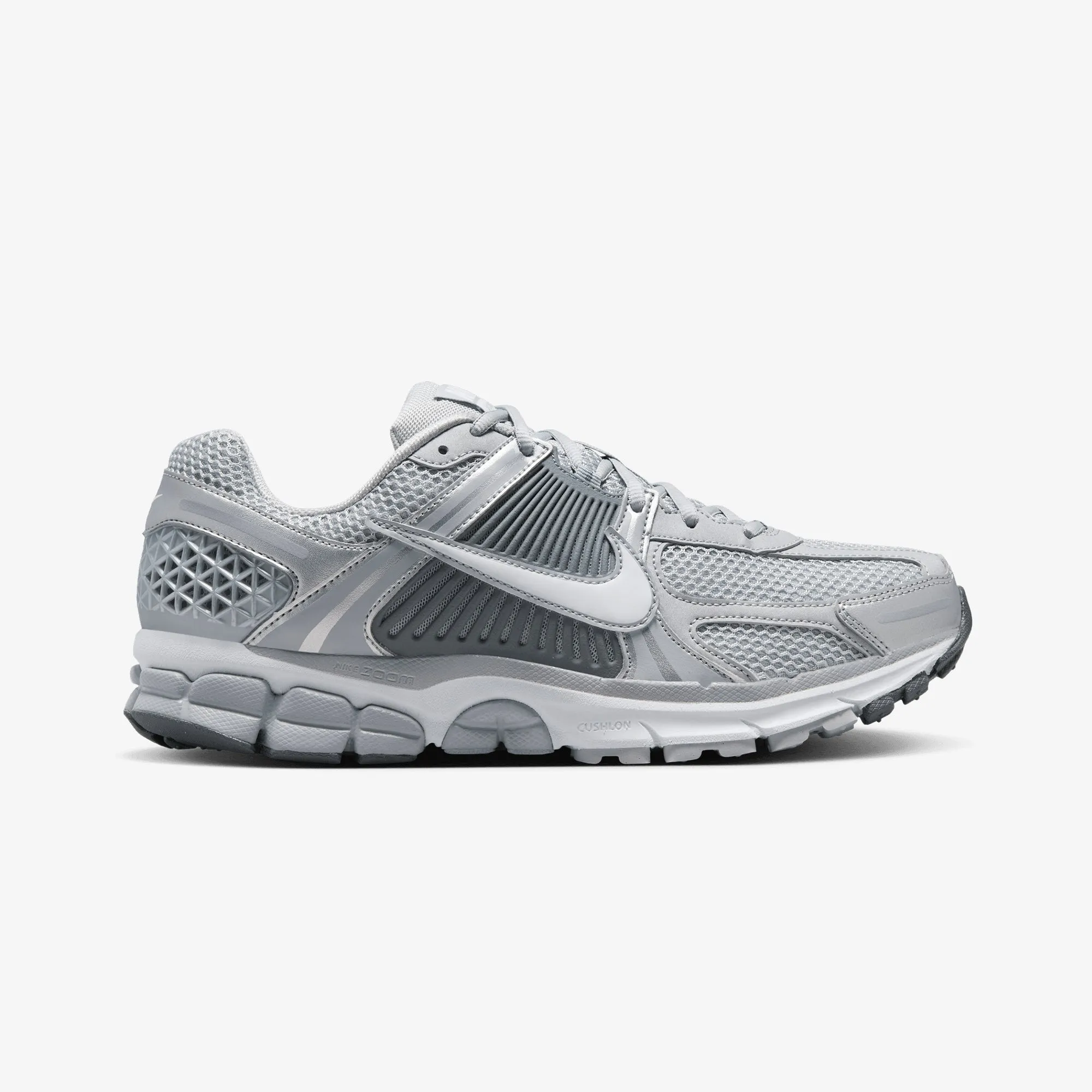 Comfortable to wear NIKE | ZOOM VOMERO 5 { WOLF GREY/WHITE-METALLIC SILVER