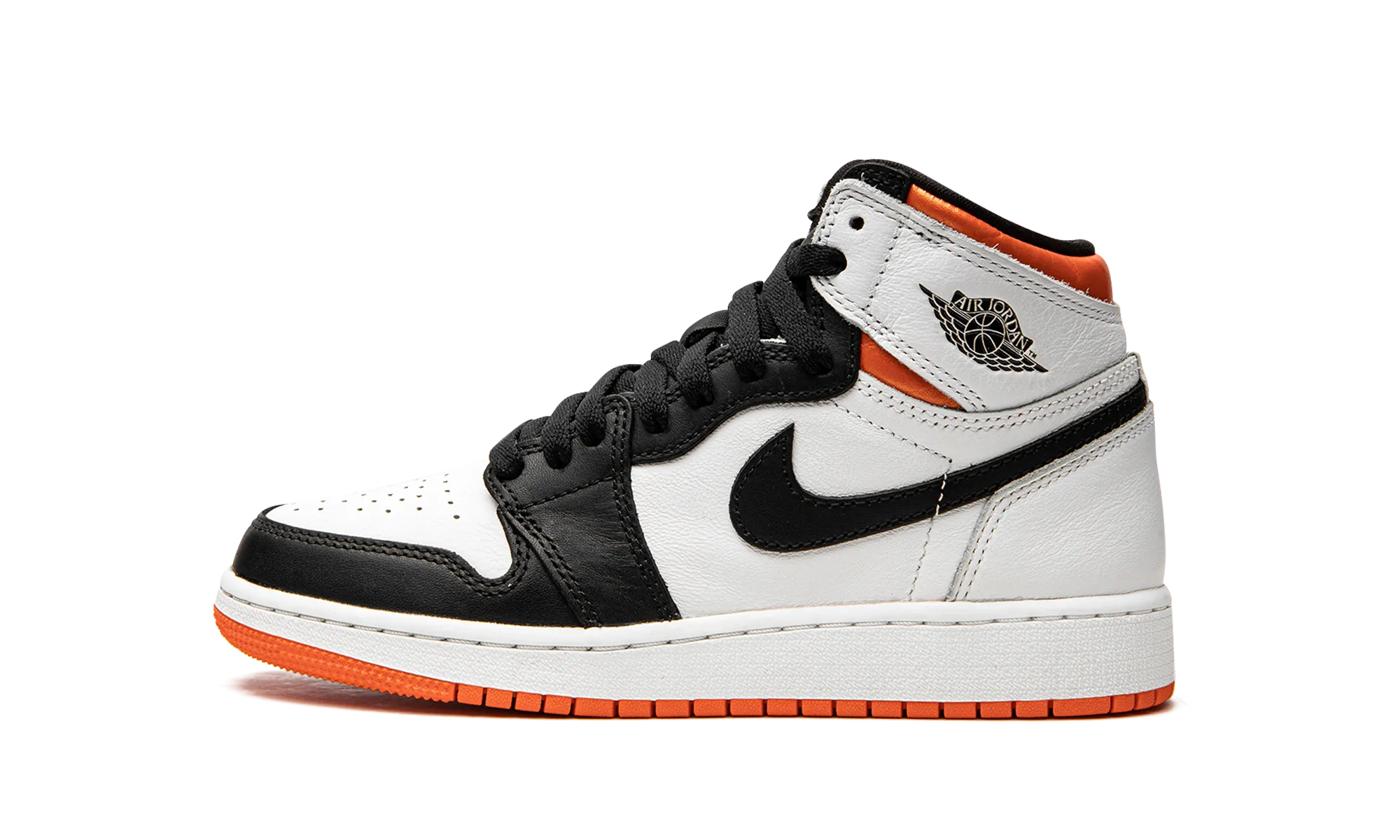 Stride Safe Air Jordan 1 Retro High OG GS "Electro Orange"
