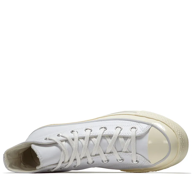 Energy Returning Midsole Converse Chuck 70 Leather - White/Fossilized