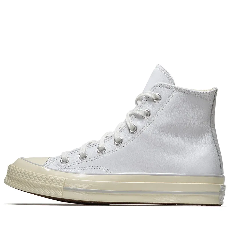Core Cushion Smooth Transition Heel Converse Chuck 70 Leather - White/Fossilized