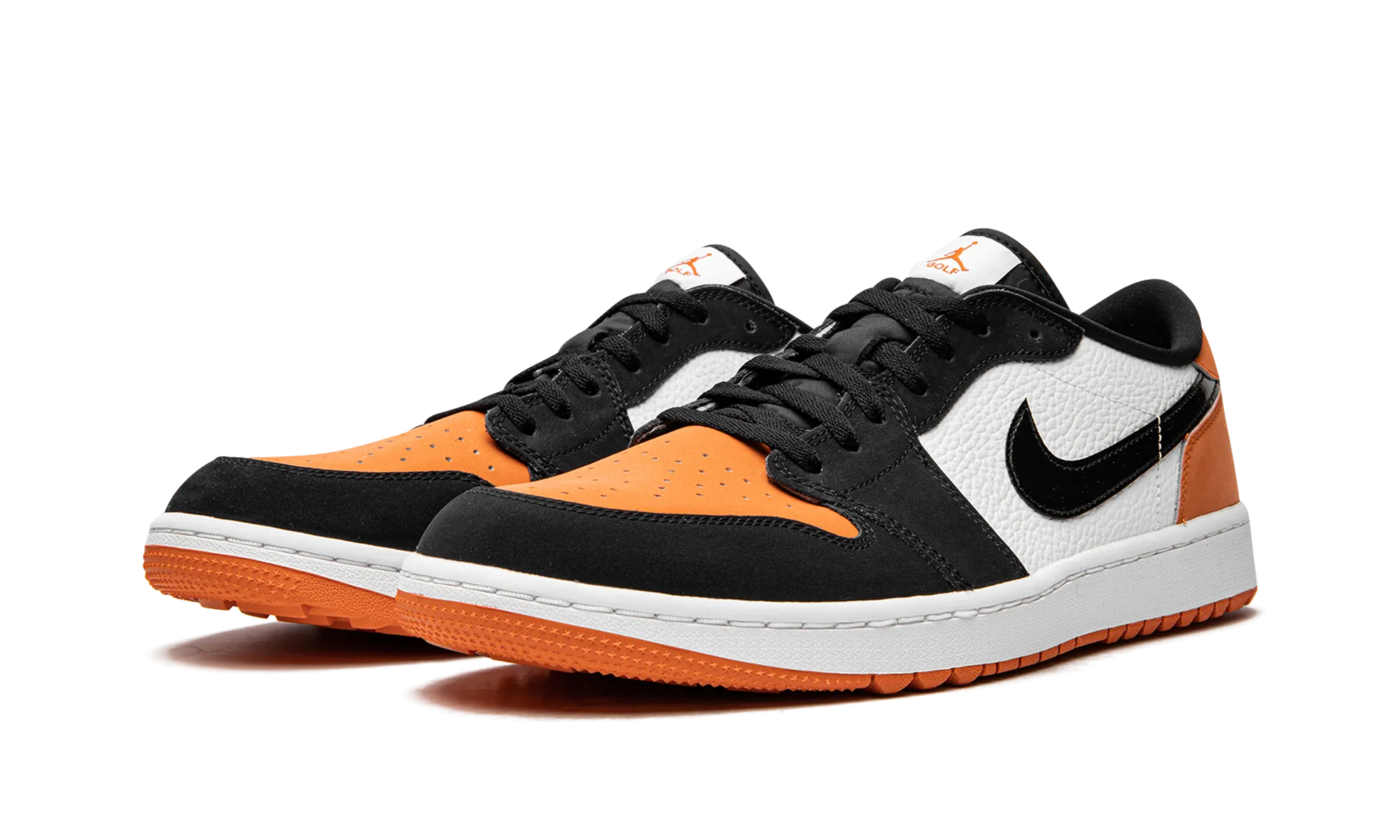 Air Jordan 1 Retro Low Golf "Shattered Backboard" Lace Up Closure Mechanism Ultra-soft traction