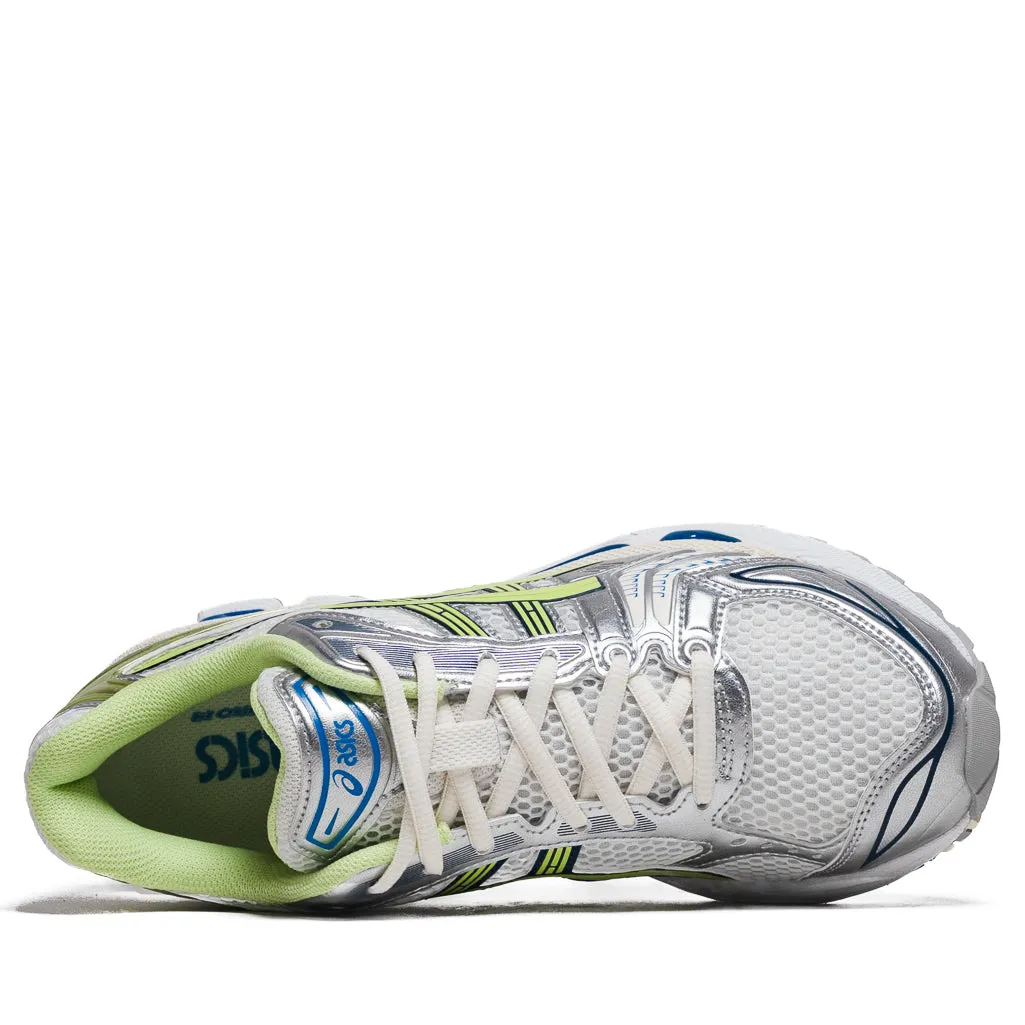 Asics Gel-Kayano 14 - White/Lime Green Modern Edge Travel Essentials