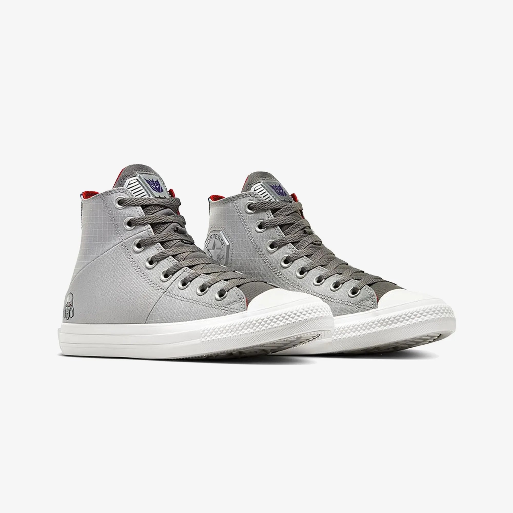 Converse | x TRANSFORMERS CHUCK TAYLOR ALL STAR { GREY/COURT PURPLE/MULTI Unique grip