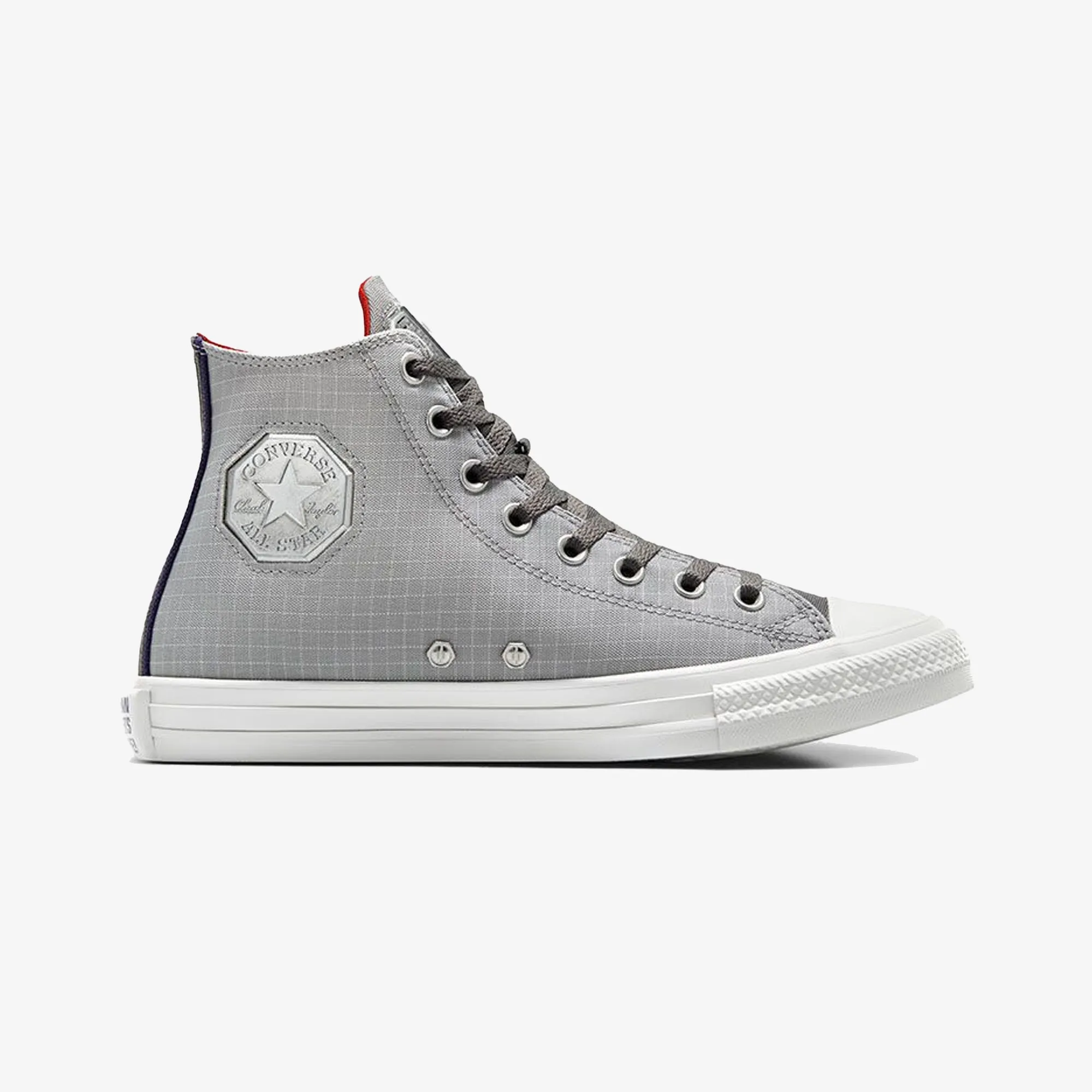 Converse | x TRANSFORMERS CHUCK TAYLOR ALL STAR { GREY/COURT PURPLE/MULTI Seamless lining Impact Reduction