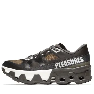 Pleasures x The Loop x On Cloudmonster Hyper - Espresso/Elk Stretchable Material