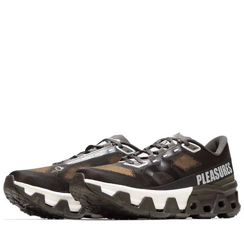 Pleasures x The Loop x On Cloudmonster Hyper - Espresso/Elk Adaptive Lace Tension