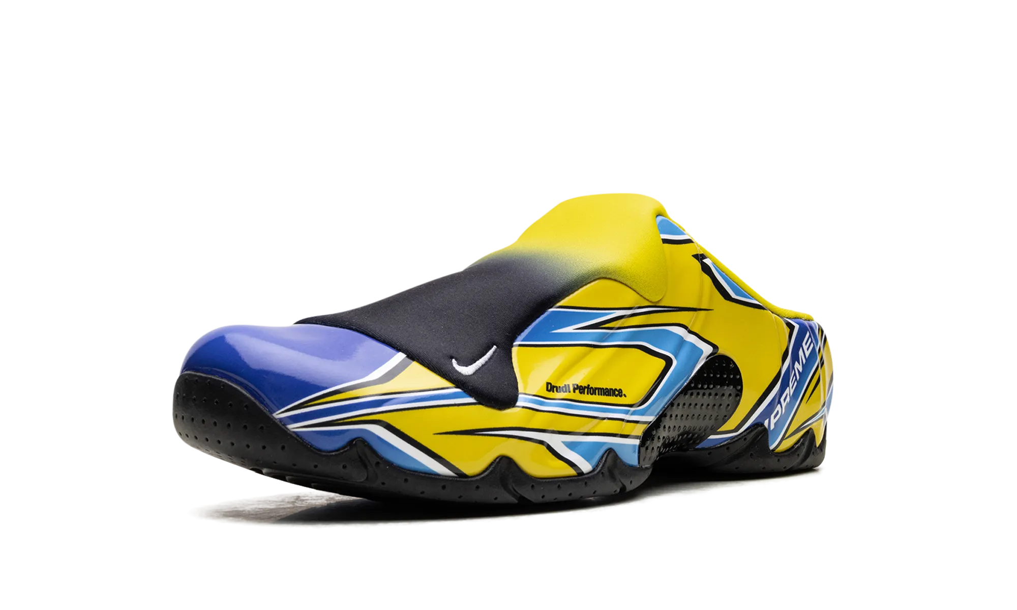 Clogposite "Supreme - Opti Yellow" Unisex Court Style Hoops Fit