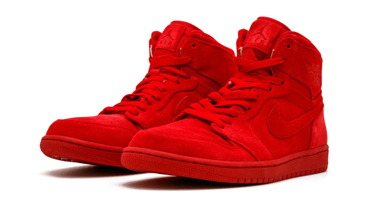 Air Jordan 1 Retro High "Red Suede" Neutral Colors