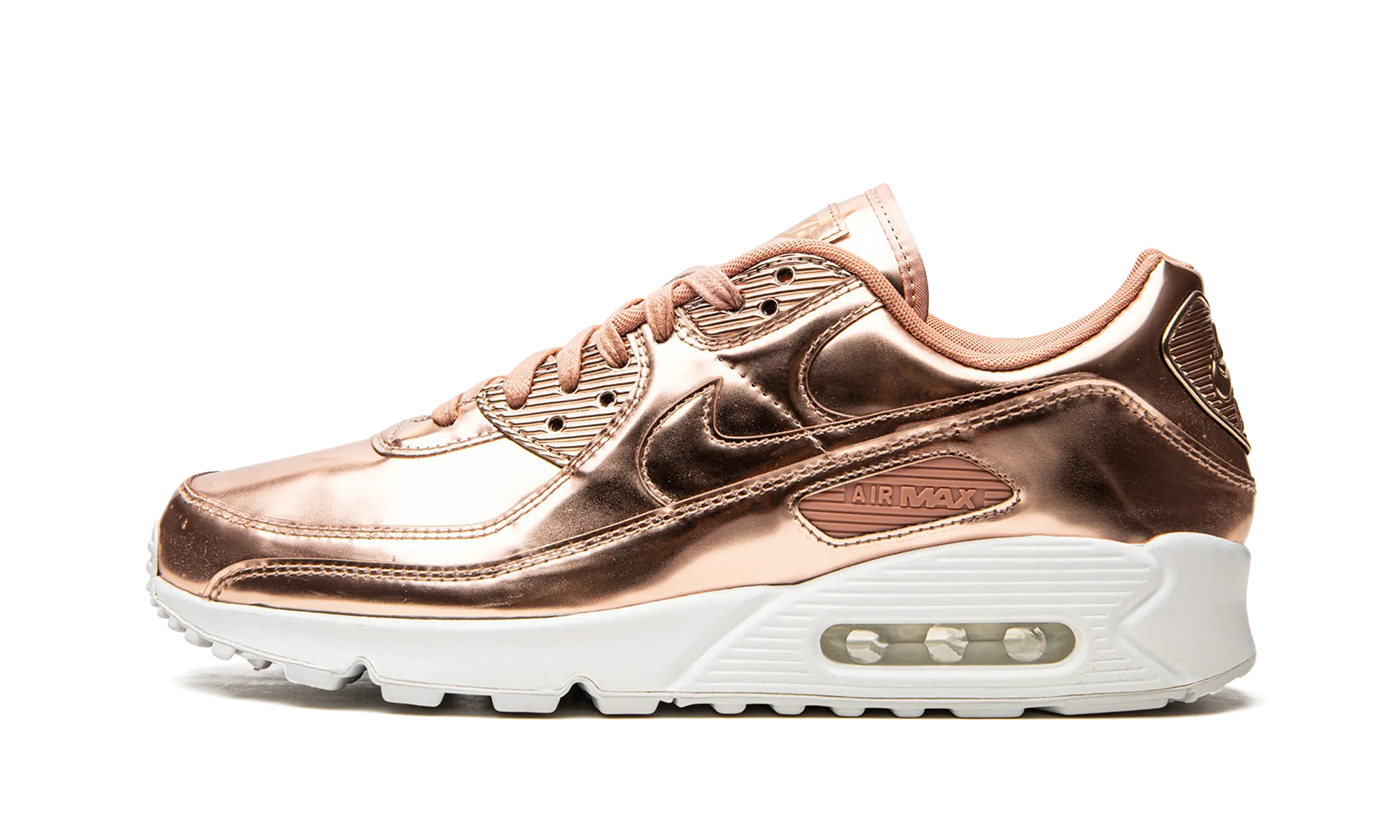 AIR MAX 90 WMNS "Metallic Pack - Rose Gold" foam - sole shoes endurance - built