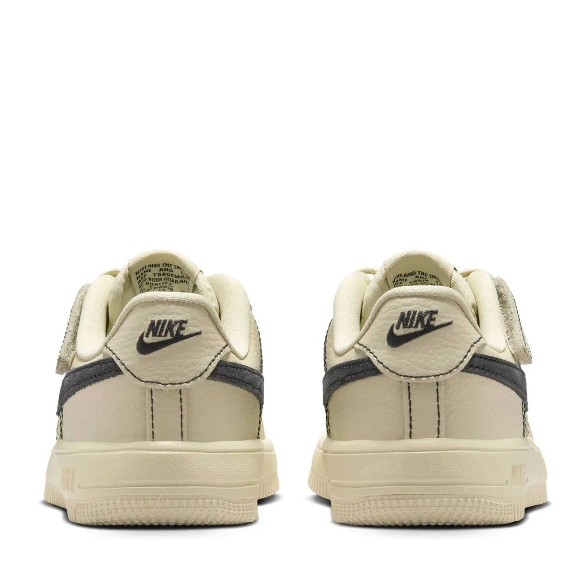 Nike Force 1 Low LV8 EasyOn (PS) - Light Khaki/Black Light Grip